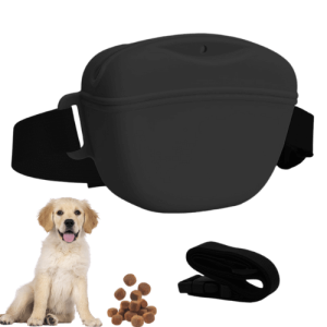Sac à Friandises pour Chien en Silicone Non Toxique – Pochette de Dressage Portable