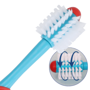 Brosse à Dents Double Tête pour Chien